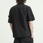 Stone Island Men's Nylon Metal Short Sleeve Shirt in Black