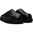 Rick Owens Black Tower Padded Platform Slides