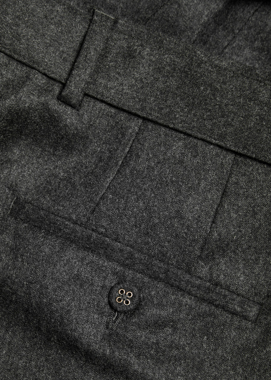 Officine Générale Hoche Wool Trousers Grey