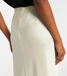 Vince Satin maxi skirt