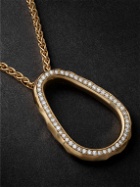 Laud - Fragment 18-Karat Gold Diamond Necklace