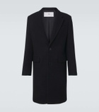 Ami Paris Single-breasted wool coat