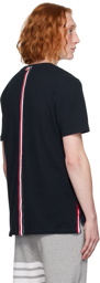 Thom Browne Navy Stripe Trim T-Shirt