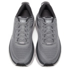 Hoka One One Grey Bondi 7 Sneakers