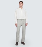 Frescobol Carioca Oscar linen-blend pants