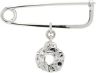 Vasiliki SSENSE Exclusive Silver Cycladics Brooch