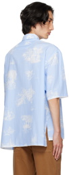 Jacquemus Blue Le Chouchou 'La Chemise Cabri' Shirt