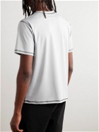 OSTRYA - Sidecar Logo-Print Cotton-Blend Jersey T-Shirt - Gray