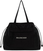 Balenciaga Black Expandable Tote