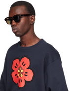 Kenzo Tortoiseshell Boke Flower Sunglasses