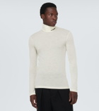 Jil Sander Logo turtleneck sweater