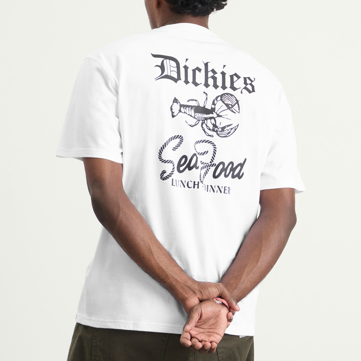 Dickies Men's Diner T-Shirt in White