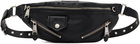 Moschino Black Calfskin Pouch