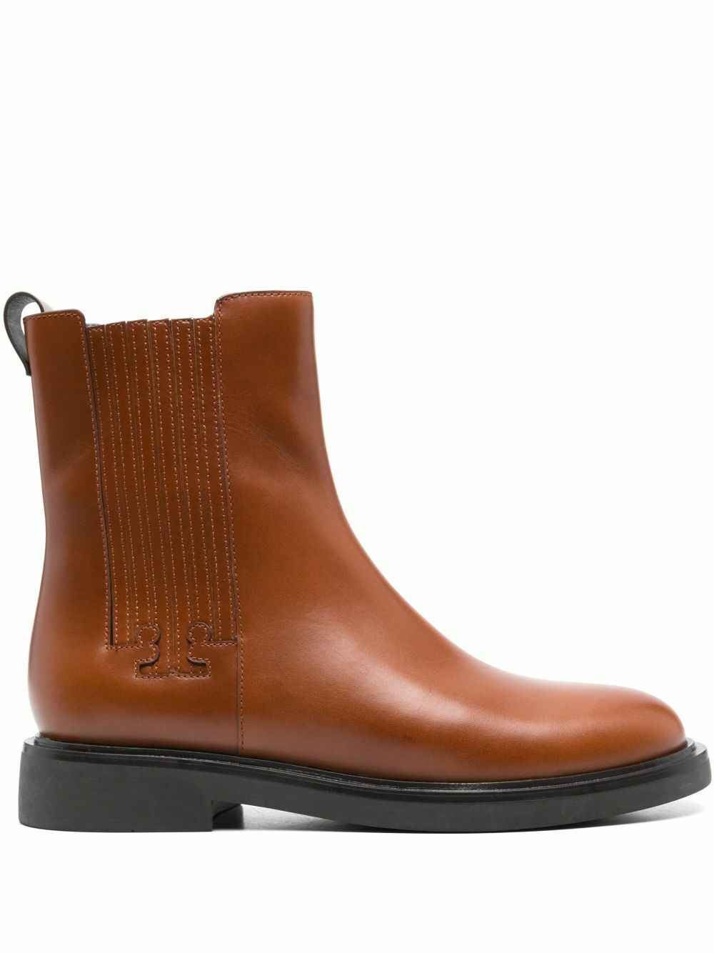 【Tory Burch】 Embossedレザー Chelseaブーツ Tory Burch Embossed leather Chelsea boots Tory Burch