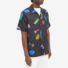 Paul Smith Men's Printed Vacation Shirt in Black