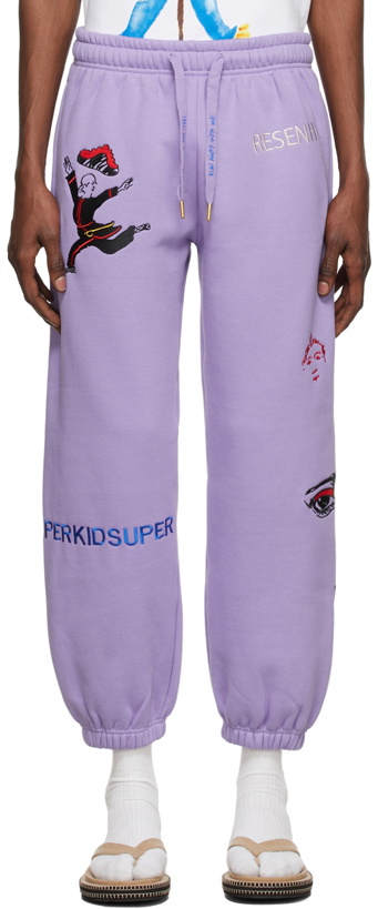 Photo: Kid Super Purple Super Lounge Pants