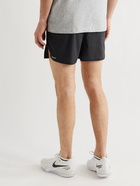 NIKE RUNNING - Flex Stride Run Division Crinkled Stretch-Nylon and Shell Shorts - Black