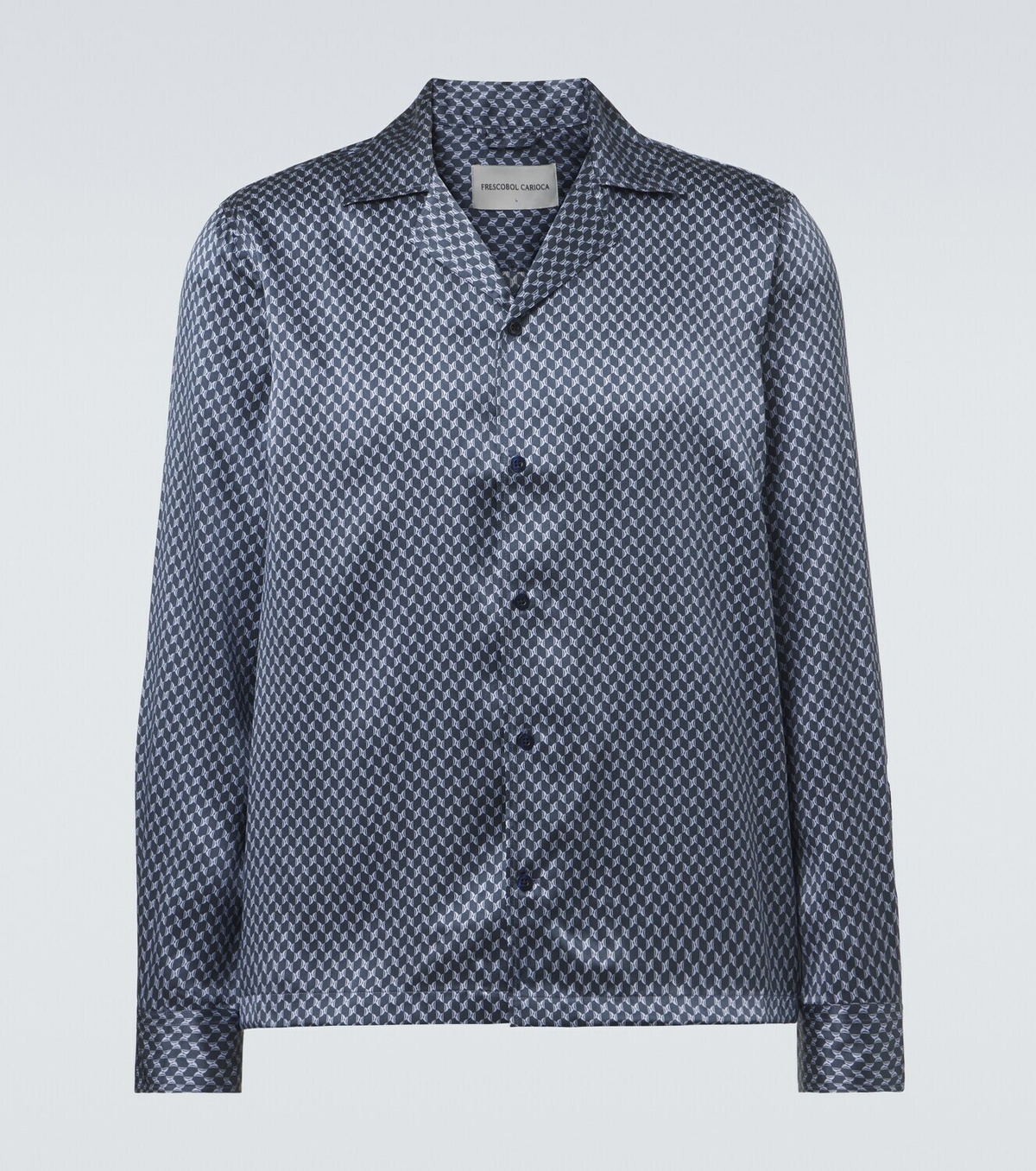 Frescobol Carioca Safra silk shirt