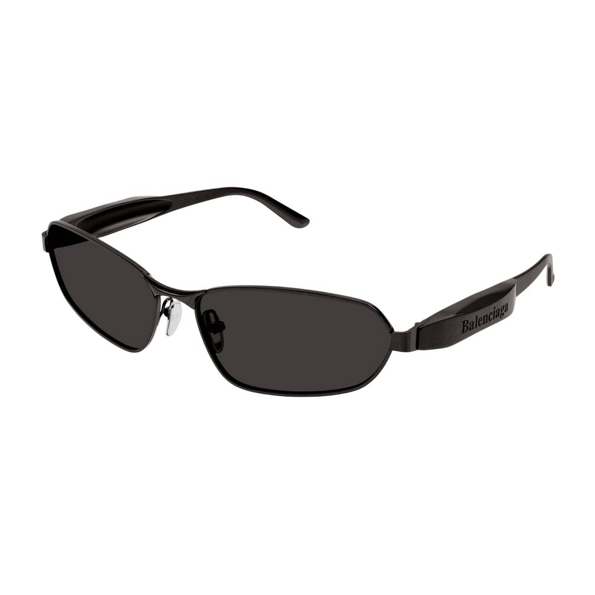 Balenciaga Eyewear Balenciaga Bb0355s Linea Extreme 001 Grey Grey Sunglasses