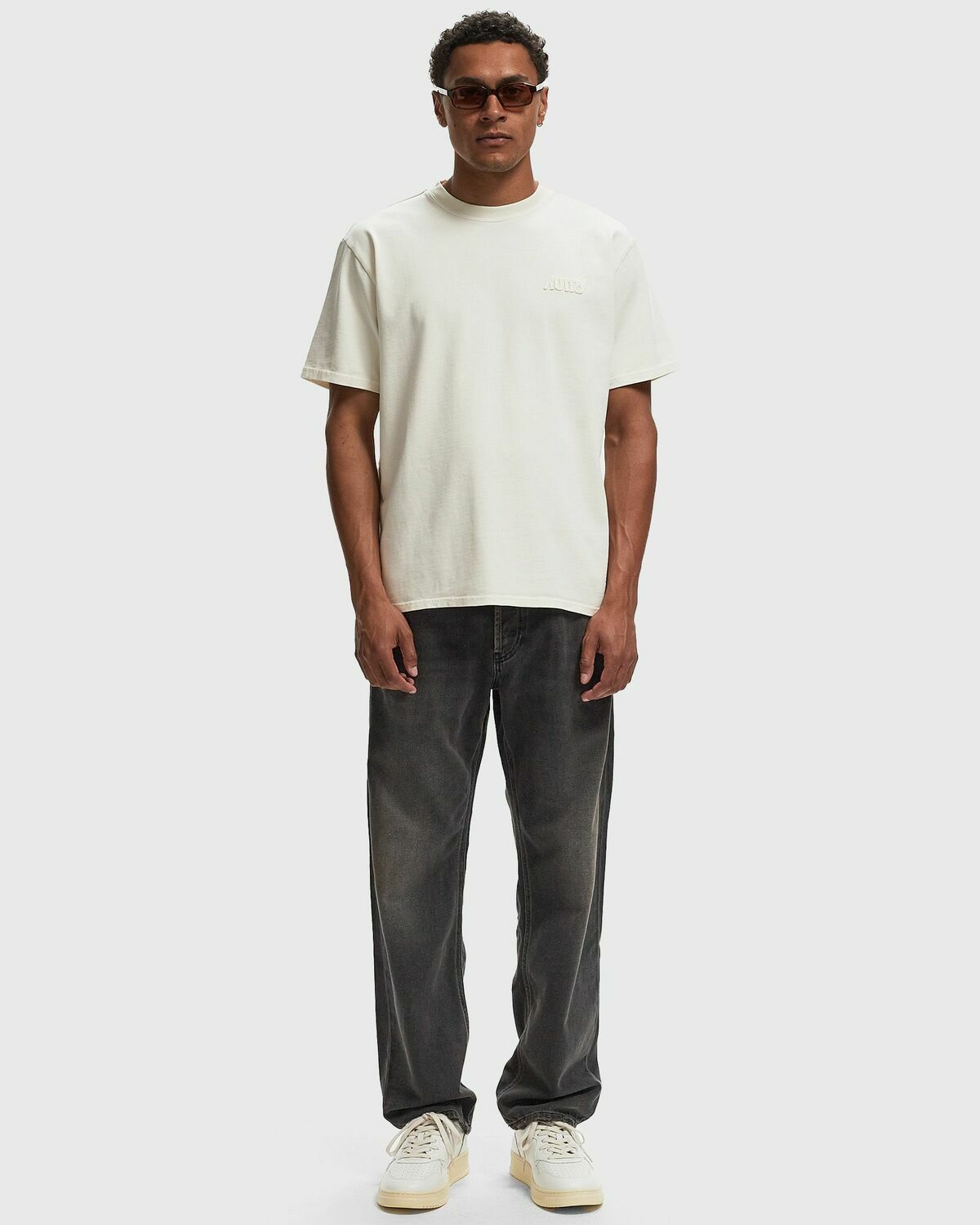 Autry Action Shoes Tee Main White Shortsleeves