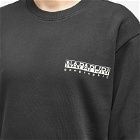 Napapijri Men's Telemark Graphic Logo Crew Sweat in Black