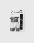 Calvin Klein Underwear TRUNK ICON COTTON STRETCH 3-PACK Black Mens Boxers & Brief