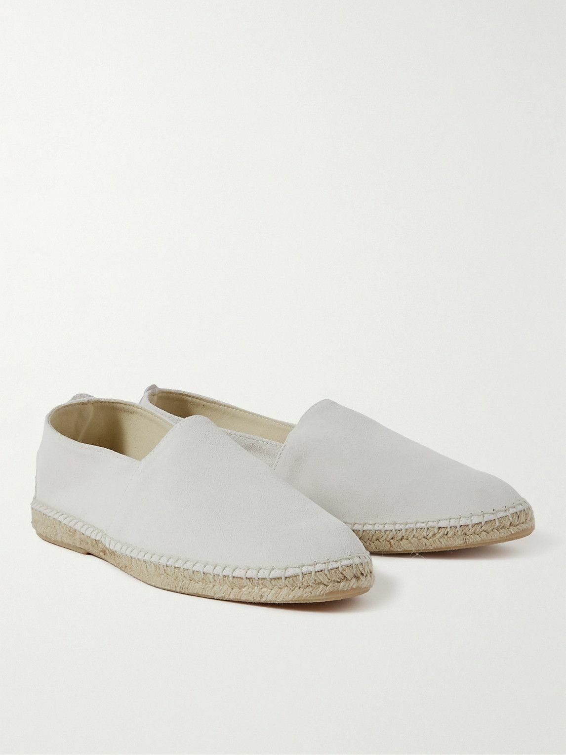Anderson & Sheppard - Suede Espadrilles - Gray