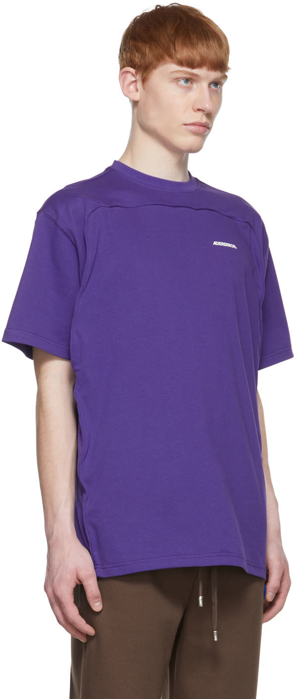 ADER error Purple Tap T-Shirt ADER error