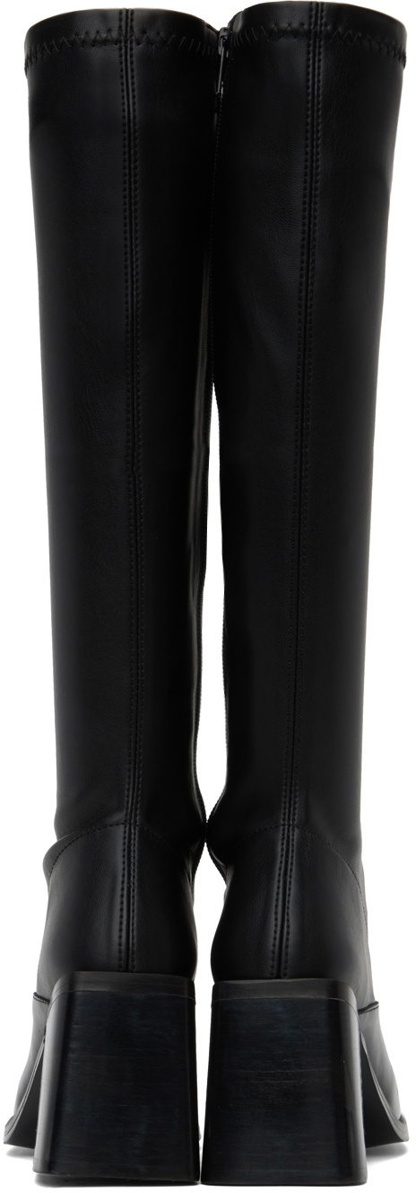 Justine Clenquet Black Eddie Boots