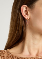 Crystal Haze Serena 18kt Gold-plated Hoop Earrings - Multicoloured - One Size