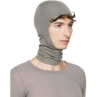 Rick Owens Taupe Tower Skull Balaclava