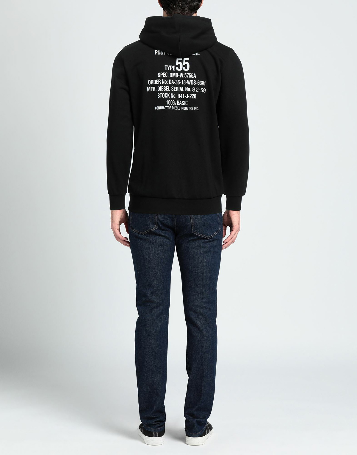 Diesel Mens Sweatshirt in Black