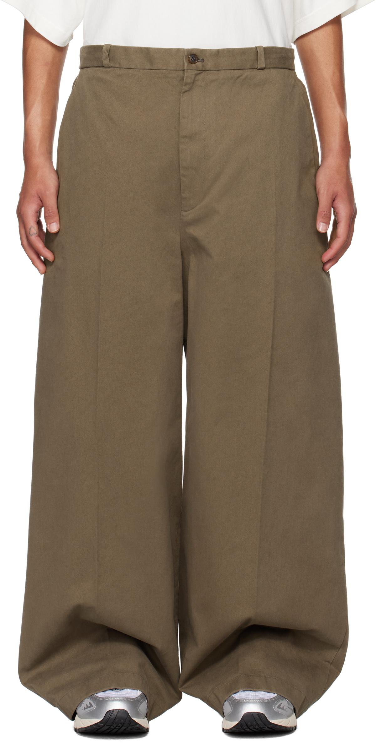 パンツ HED MAYNER elongated trousers Hed Mayner Pants | DARK GREY | SVD USA