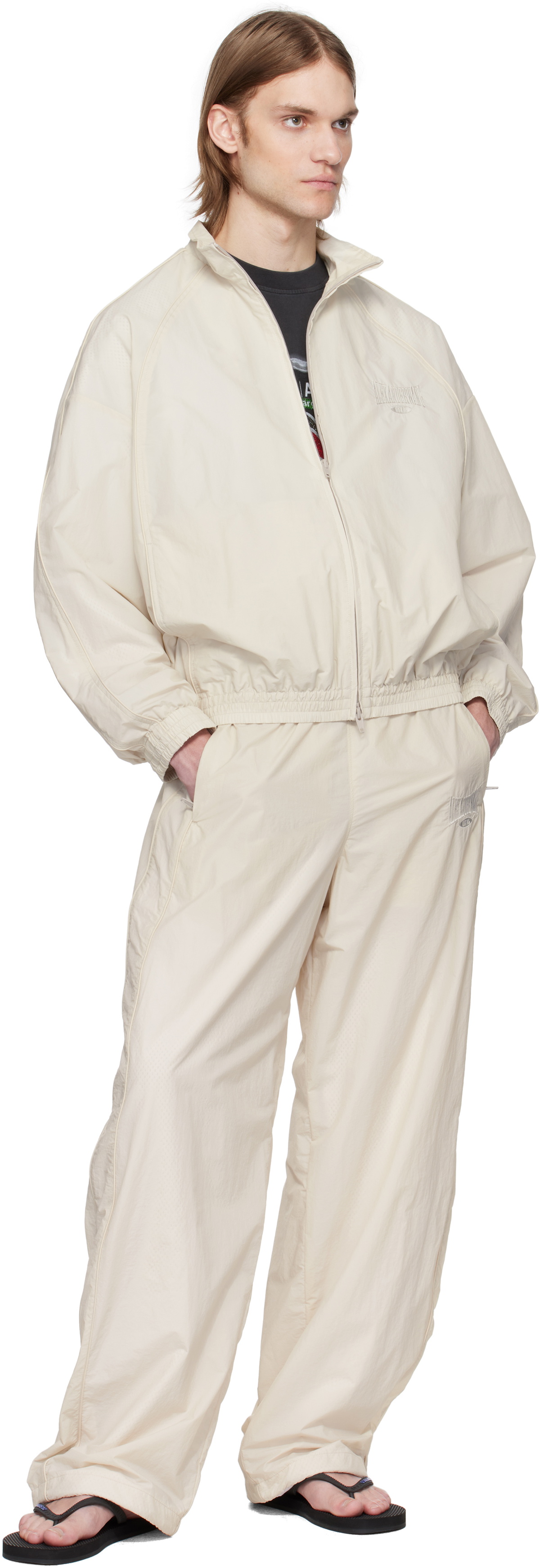 Alexander Wang Off-White Unisex Track Jacket Alexander Wang