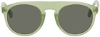 Dries Van Noten Green Linda Farrow Edition 91 C1 Sunglasses