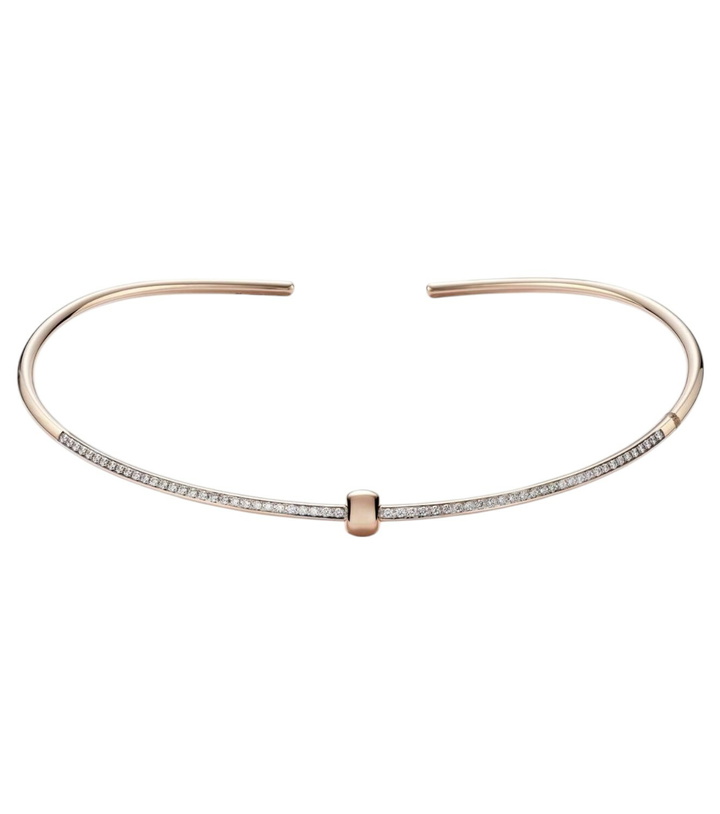 Photo: Pomellato Together 18kt rose gold choker with diamonds