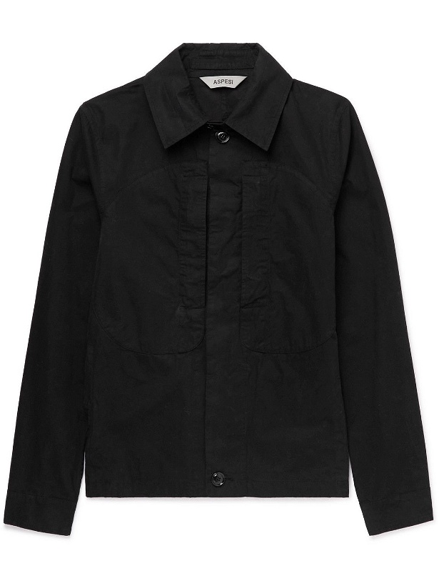 Photo: Aspesi - Cotton Shirt Jacket - Black