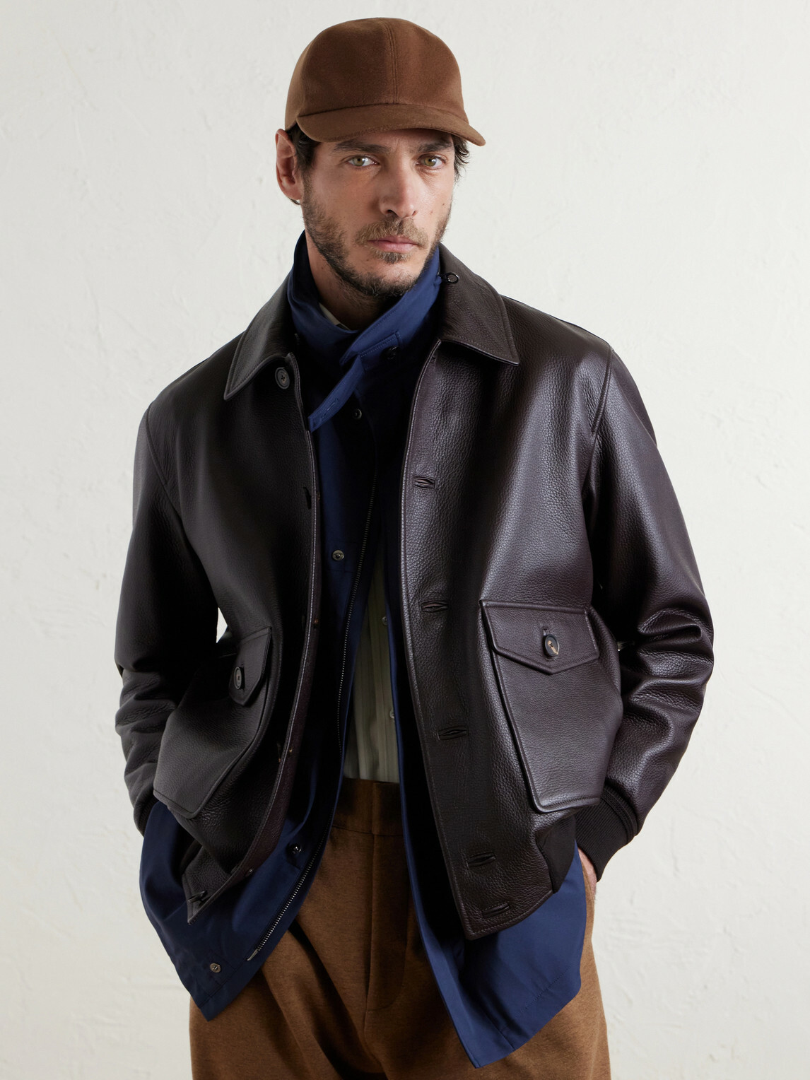Loro Piana - Ivy Cashmere Baseball Cap - Brown