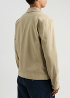 Paige Alfred Stretch-cotton Jacket Cream