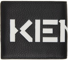 Kenzo Black Logo Foldable Wallet