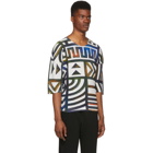 Homme Plisse Issey Miyake Multicolor Pleated Graphic T-Shirt