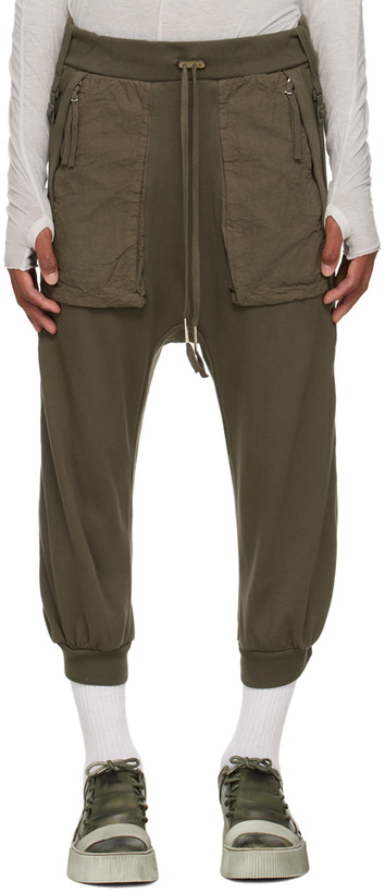 Photo: Boris Bidjan Saberi Khaki P18.1 Lounge Pants