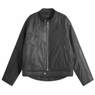 Air Jordan x Travis Scott Waxed Jacket in Black/Red/Noir