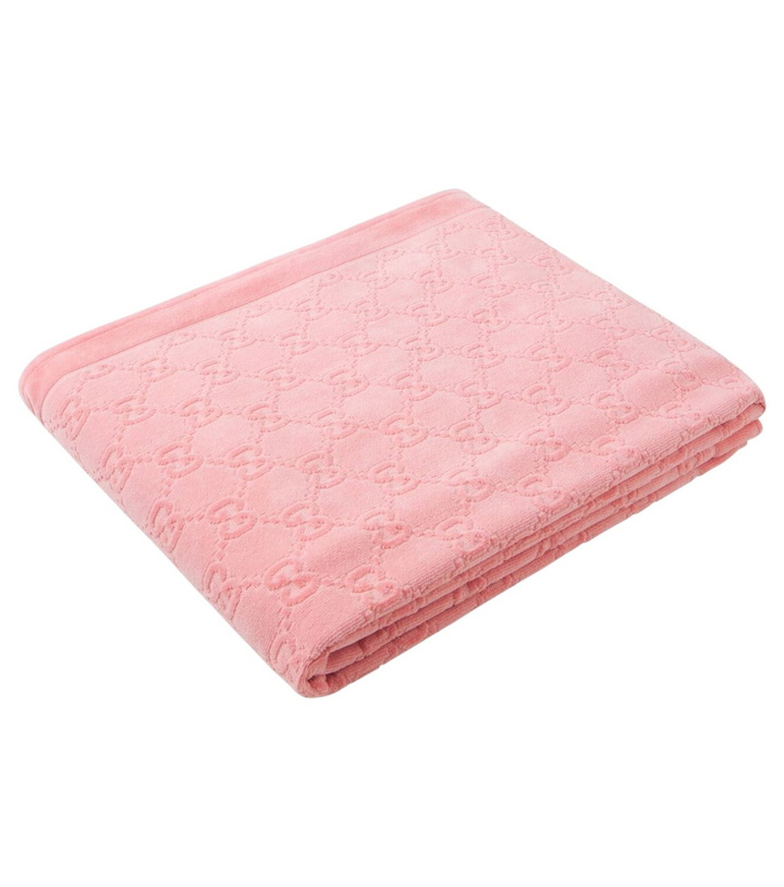 Photo: Gucci GG cotton beach towel