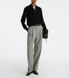 Blazé Milano Alegria silk and cotton polo sweater