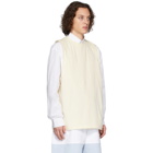 JW Anderson Yellow Shoulder Placket Long Sleeve T-Shirt