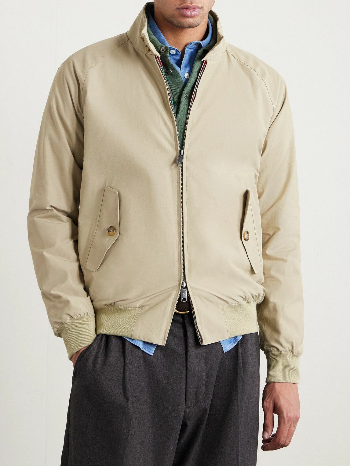 Baracuta - G9 Shell Harrington Jacket - Neutrals