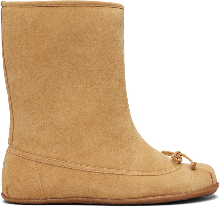 Photo: ABRA Tan Tall Baby Boots