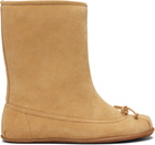 ABRA Tan Tall Baby Boots