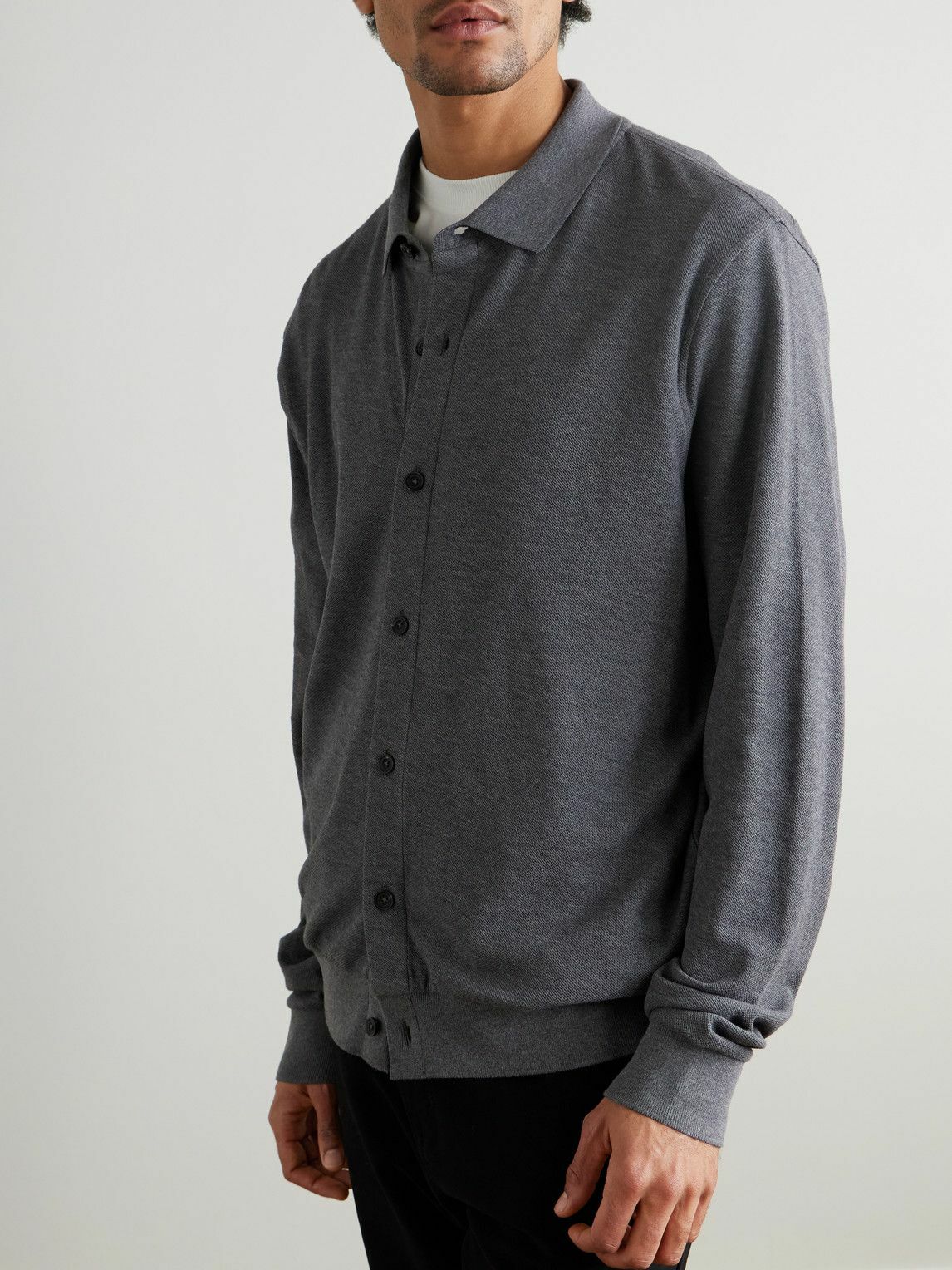 Polo Ralph Lauren - Cotton Cardigan - Gray Polo Ralph Lauren